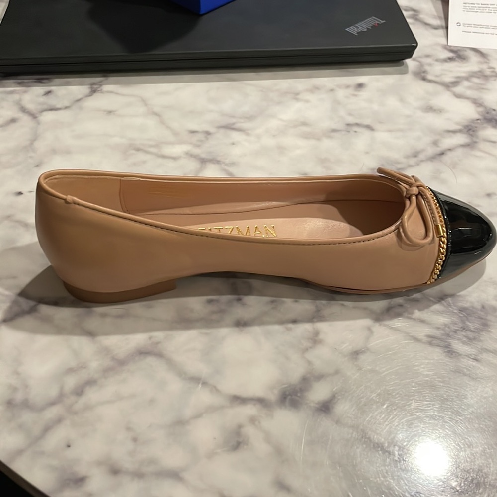 Stuart Weitzman Gabby Chain Link flats. Size 5.5 - Picture 3 of 6